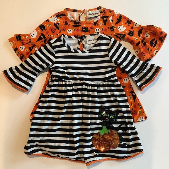 Rare Editions Other - Rare Editions Halloween 2 Dresses 2T New
